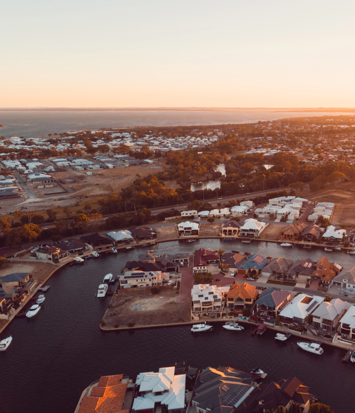 Mandurah waterfront, Western Australia