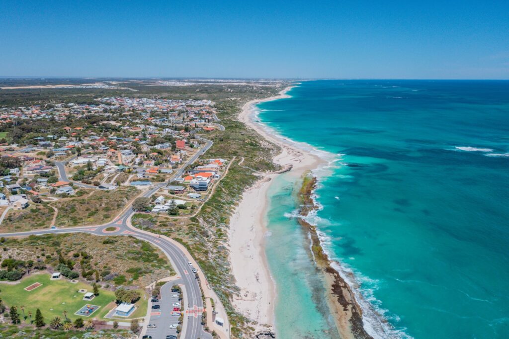 Coastline at Golden Bay, Western Australia